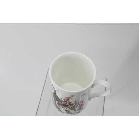 Golden Crown Tabby Cat Kitten Bone China Mug Cup Vintage 93731 - Picture 3 of 6